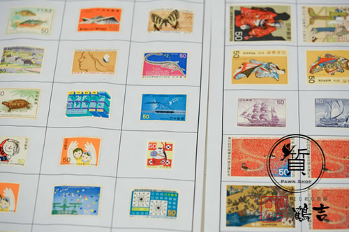 川崎で切手の質入れ・買取りが高い店　鶴吉質店です。記念切手