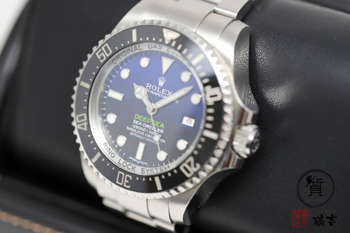 川崎でROLEX ロレックスの質入れ・買取りが高い店 鶴吉質店です。  ROLEX ロレックス Sea-Dweller Deep Sea シードゥエラー ディープシー  116660