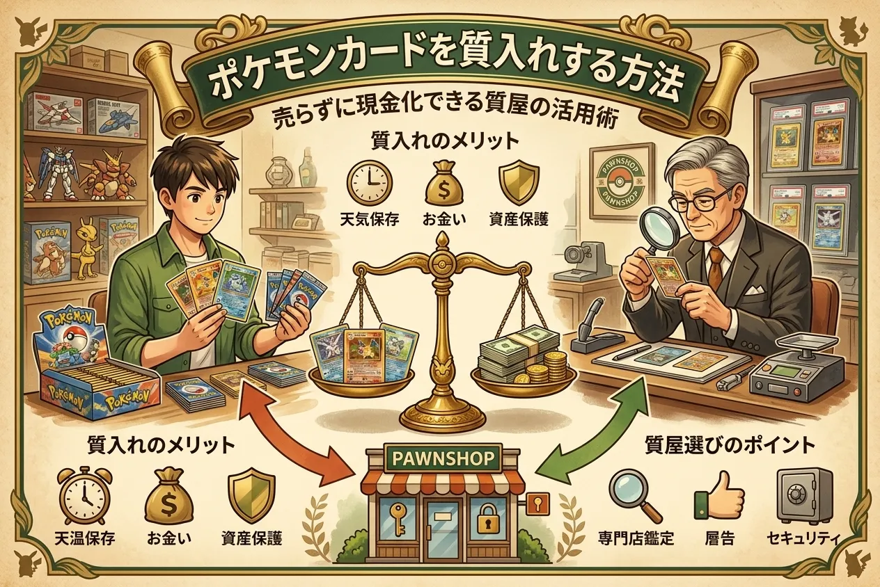 ポケモンカードの質入れ