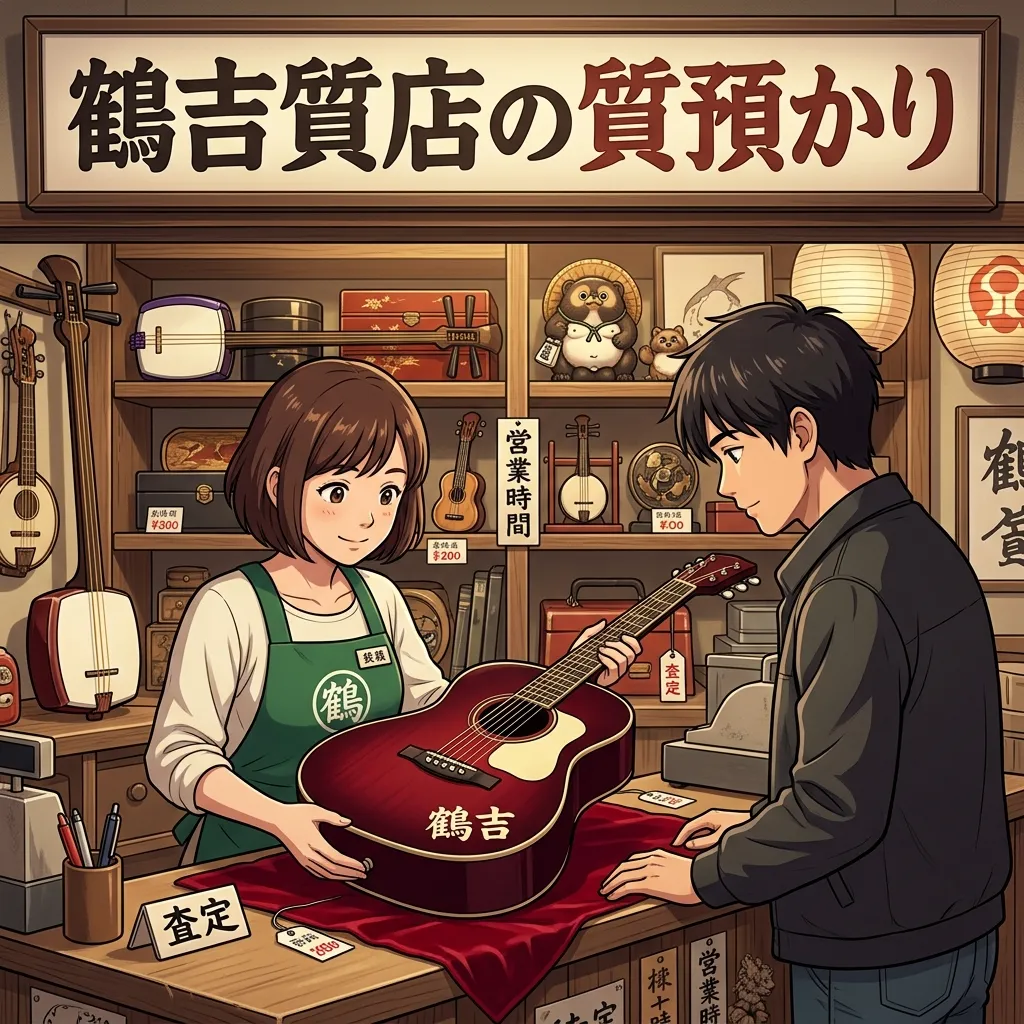 ギターに詳しい質屋を お探しの方へ 質預かりの仕組みと 高額査定のコツを徹底解説