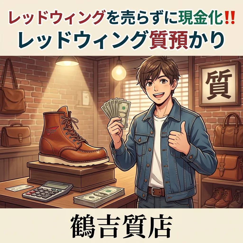 レッドウィングの質預かり完全ガイド 相場・流れ・注意点をやさしく解説