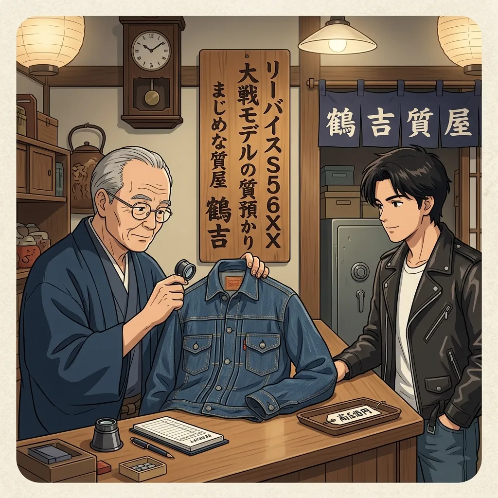 👖 リーバイスS506XXを売らずにお金を借りる方法! 質預かりの相場・流れを徹底解説