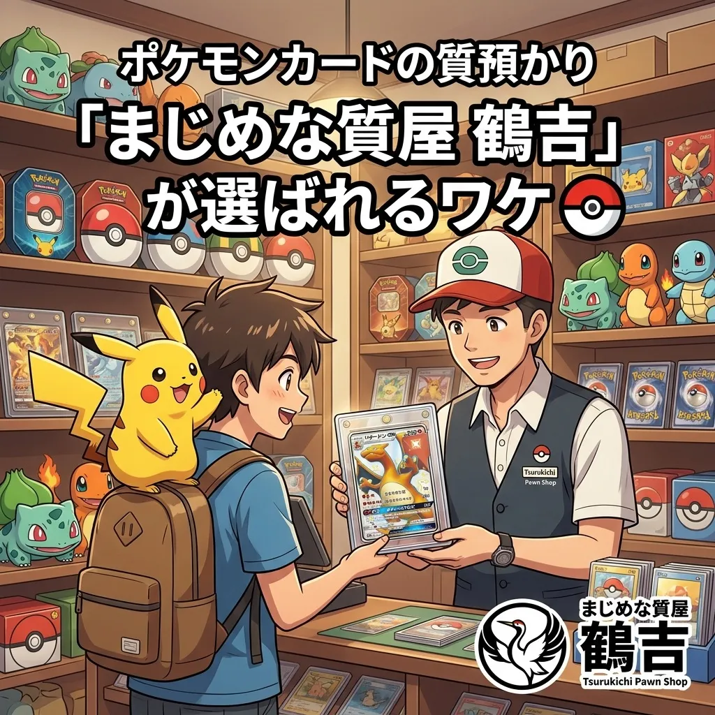 🎴ポケモンカードって「質預かり」できるの知ってた？