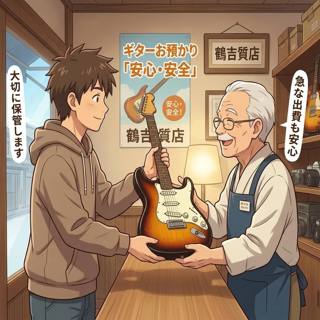 🎸 ギターを質屋に預けるメリット5選 💰