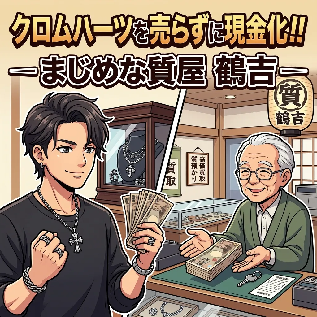 クロムハーツの質預かりとは? 相場や利用方法を徹底解説