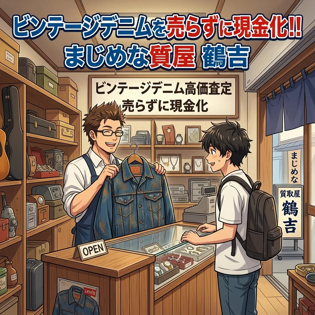 リーバイスビンテージの質預かりとは?相場や利用方法を徹底解説