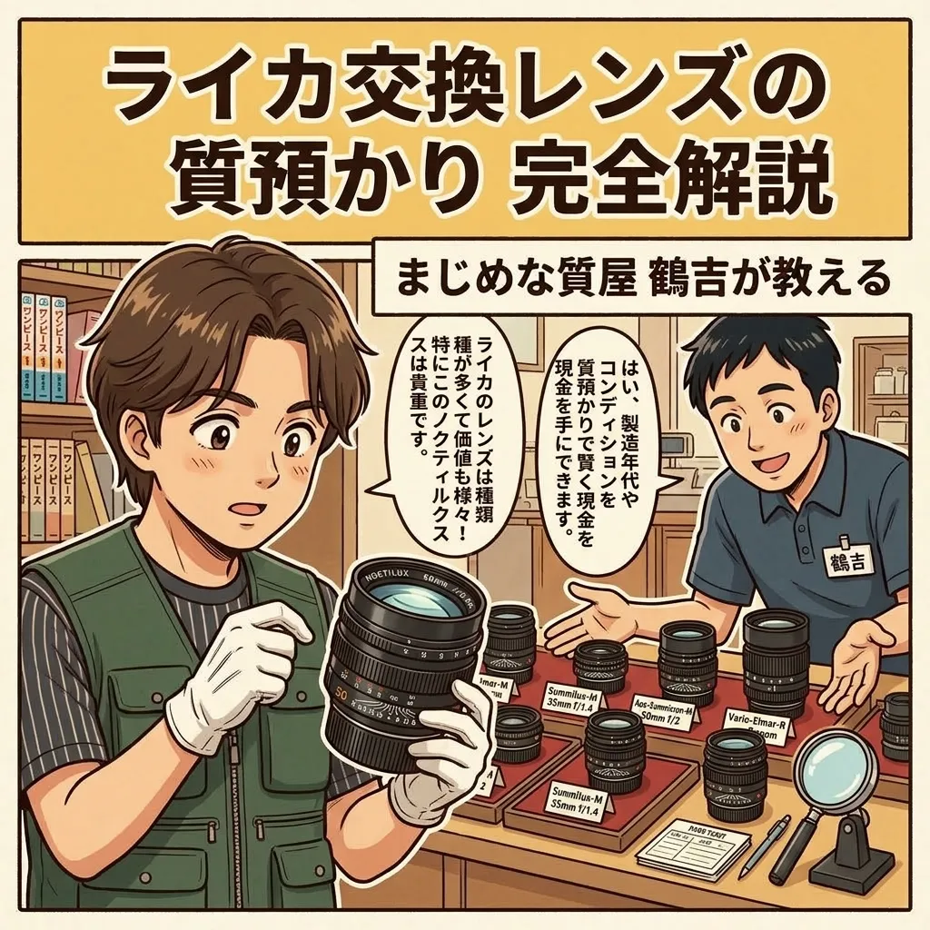 ライカ交換レンズの質預かり 完全解説