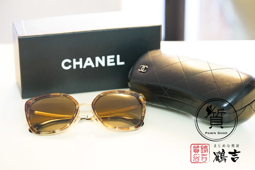 川崎でシャネルの質入れ・買取りが高い店　鶴吉質店です。CHANEL フラワーサングラス CH4209